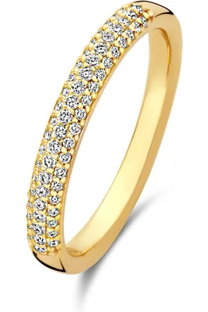 Isabel Bernard De la Paix Laure 14 Karaat Gouden Ring met Diamond 0.22 karaat IBD330035
