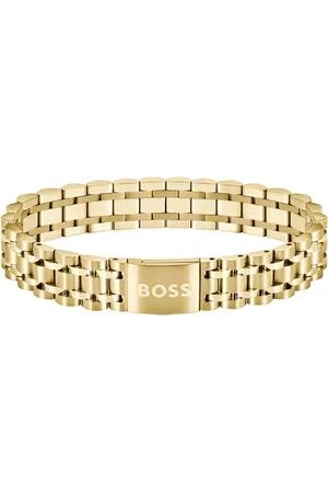 HUGO BOSS Heren Armband - goudkleurig