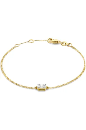 Isabel Bernard De la Paix Maxime 14 Karaat Gouden Armband | Diamant 0.10 ct | IBD320009