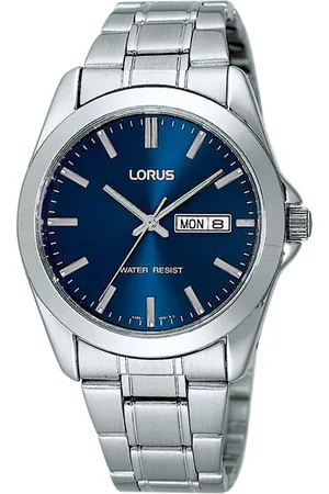 Lorus Heren horloge - zilverkleurig met band