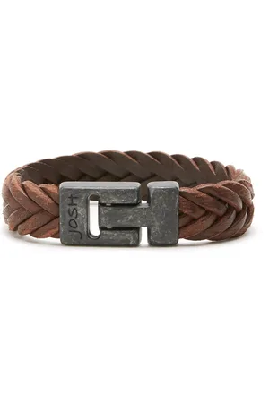 Josh Heren Armband - Bruin & Zwart