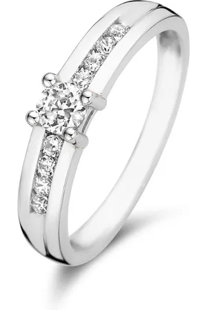 Isabel Bernard Saint Germain Estee 14 Karaat Witgouden Ring IB330073