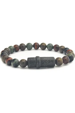 Josh Heren Armband - Bruin & Groen