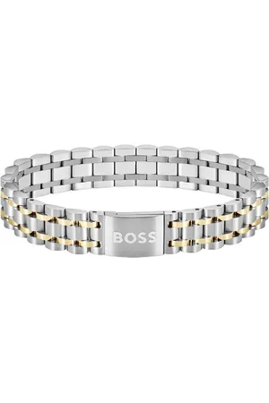 HUGO BOSS Heren Armband - goudkleurig & Zilver