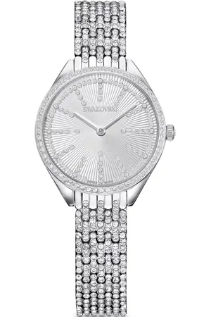 Swarovski Attract - dames horloge - zilverkleurig met band