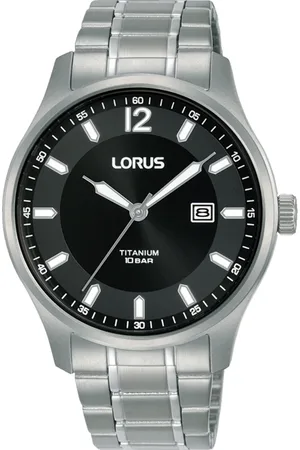 Lorus Heren horloge - zilverkleurig met band