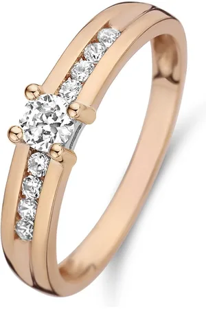 Isabel Bernard La Concorde Estee 14 Karaat Rosé Gouden Ring IB330075