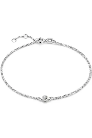 Isabel Bernard De La Paix Inaya 14 Karaat Witgouden Armband | Diamant 0.02 ct | IBD320010