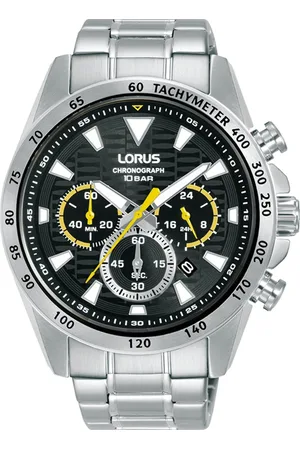 Lorus Heren horloge - zilverkleurig met band