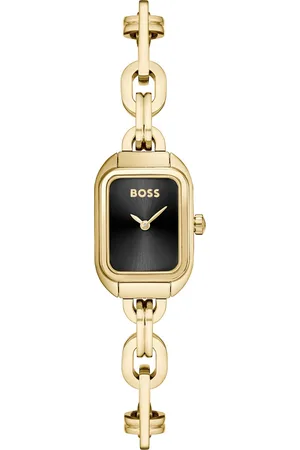 HUGO BOSS BOSS - dames horloge - goudkleurig met band