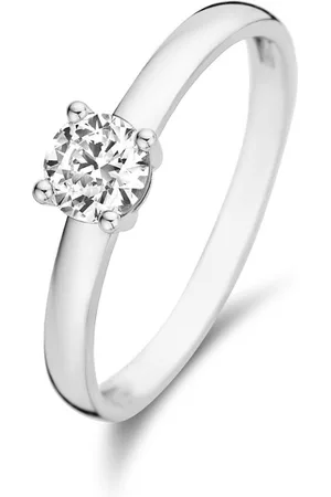 Isabel Bernard Saint Germain Soleil 14 Karaat Witgouden Ring IB330072