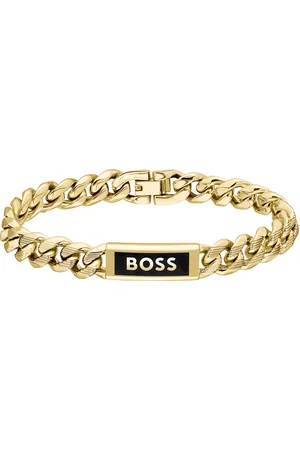 HUGO BOSS Heren Armband - goudkleurig