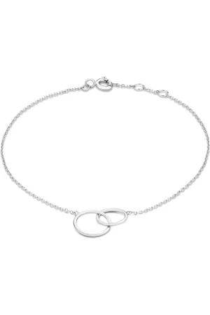 Isabel Bernard Saint Germain Loulou 14 Karaat Witgouden Armband IB320125 (Lengte: 18.00 cm)