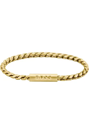 HUGO BOSS Heren Armband - goudkleurig