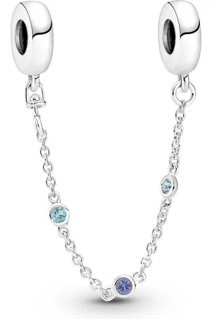 PANDORA Moments - Dames Bedel - Blauw & Zilver