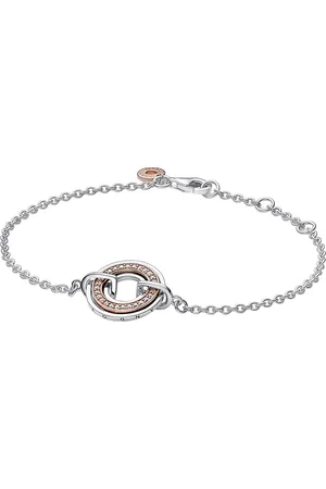 PANDORA Signature - Dames Armband - Roségoud & Zilver