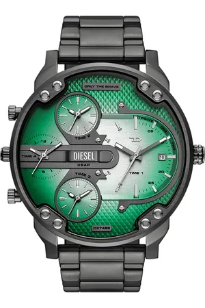 Diesel Heren horloge - Grijs met band