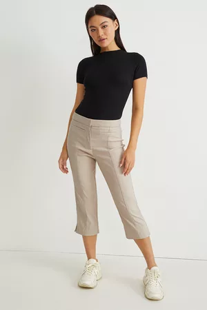 C&A Dames Shorts - Pantalon-high waist-cigarette fit, , Maat: 36