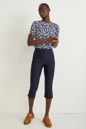 C&A Dames Shorts - Pantalon-high waist-cigarette fit, , Maat: 36