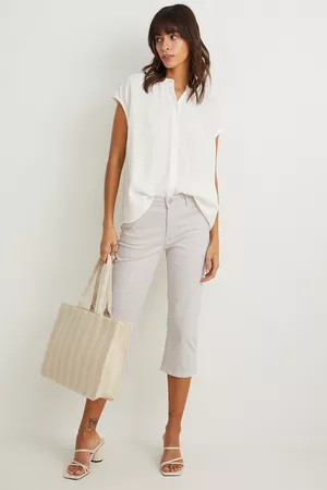 C&A Dames Capri's - Capri broek-mid waist-regular fit, , Maat: 34