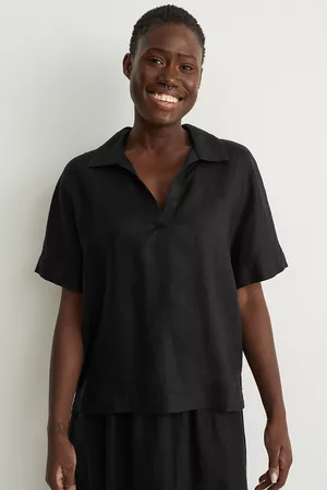 C&A Dames Blouses - Linnen blouse, , Maat: 40