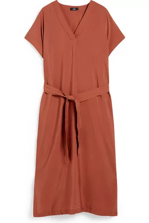 C&A Dames Midi jurken - Jurk, , Maat: 36