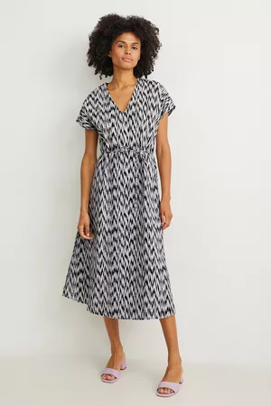 C&A Dames Midi jurken - Jurk, , Maat: 34