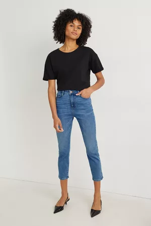 C&A Dames Slim - Slim jeans-high waist, , Maat: 34