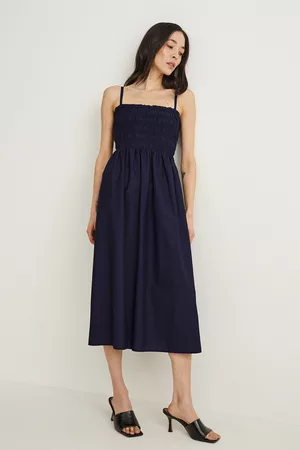 C&A Dames Midi jurken - Fit & flare-jurk, , Maat: 34