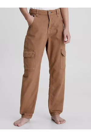 Calvin Klein Meisjes Jeans - Barrel Leg Coloured jeans