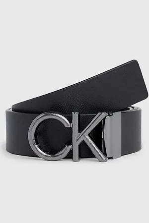 Calvin Klein Leren riem met logo