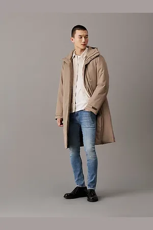 Calvin Klein Technische parkajas met capuchon