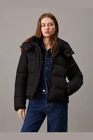 Calvin Klein Kort pufferjack met capuchon