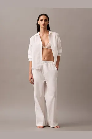 Calvin Klein Pyjamabroek van poplinkatoen