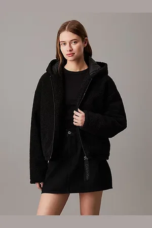 Calvin Klein Relaxed sherpa gewatteerd jack