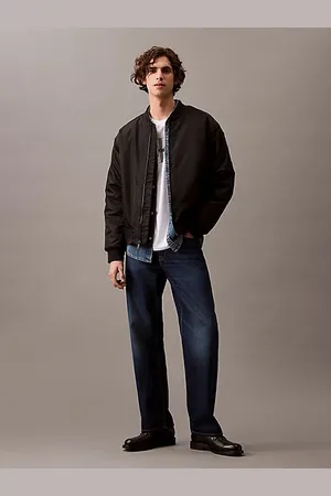 Calvin Klein Gewatteerd bomberjack van nylon