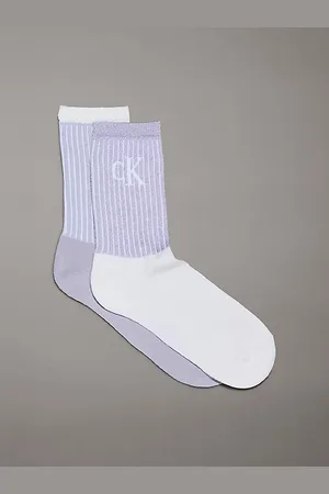 Calvin Klein 2-pack gestreepte crewsokken