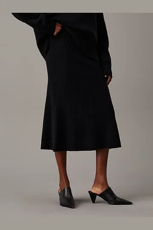 Calvin Klein Relaxte wollen midi-rok