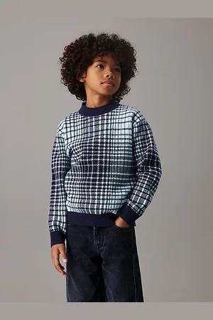 Calvin Klein Relaxte geruite trui