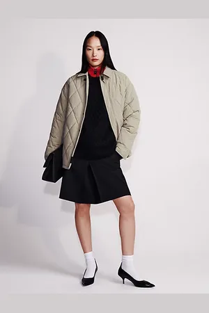 Calvin Klein Tailored wolmix rok