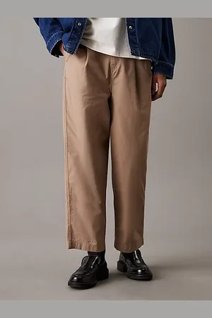 Calvin Klein Relaxte cropped broek van katoen
