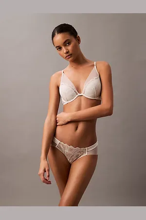 Calvin Klein Slip - CK Black Floral Lace