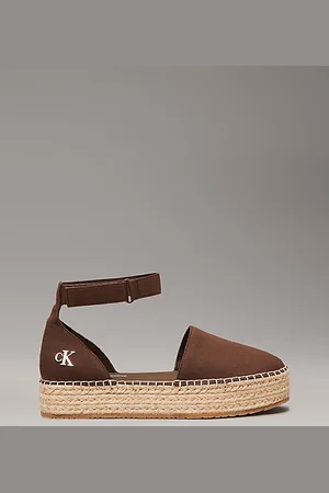 Calvin Klein Canvas plateau-espadrilles