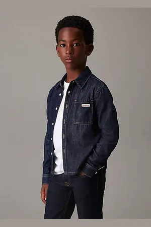 Calvin Klein Lyocell denim overhemd