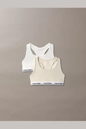 Calvin Klein 2-pack meisjes Bralettes - Icon Cotton Stretch