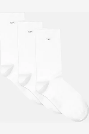 Calvin Klein 3-pack zachte rolltop crewsokken van gekamd katoen