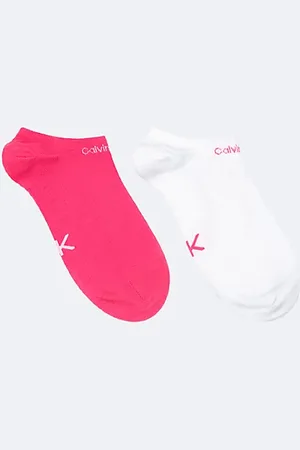 Calvin Klein 2-pack vochtafvoerende performance enkelsokken