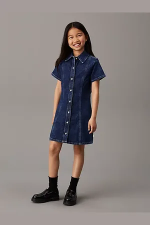 Calvin Klein Denim A-lijn jurk