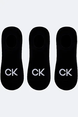 Calvin Klein 3-pack zachte footies van gekamd katoen