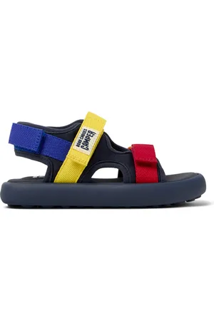 Camper Bobo Choses x - Sandalen voor Meisjes - ,Rood,Geel, maat 25, Cotton fabric
